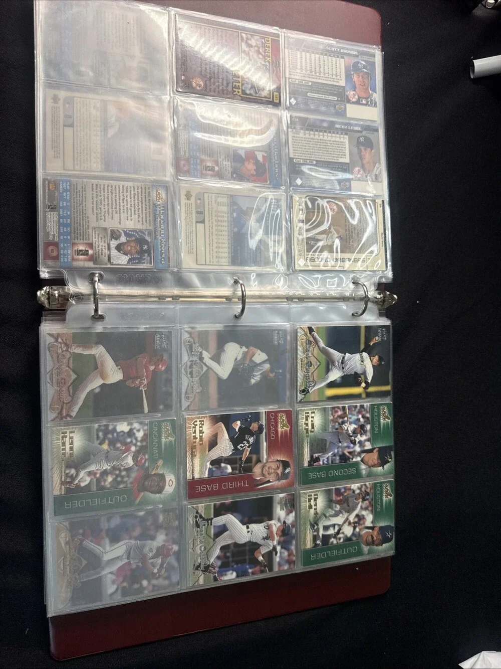 Baseball Card Lot Mint In Binder Since Early 2000s 100 Card Lot Hall Of Famers